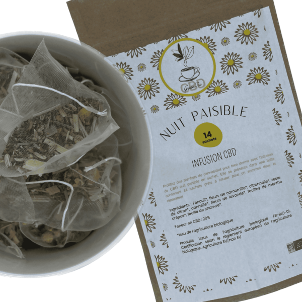Infusion CBD - Nuit paisible
